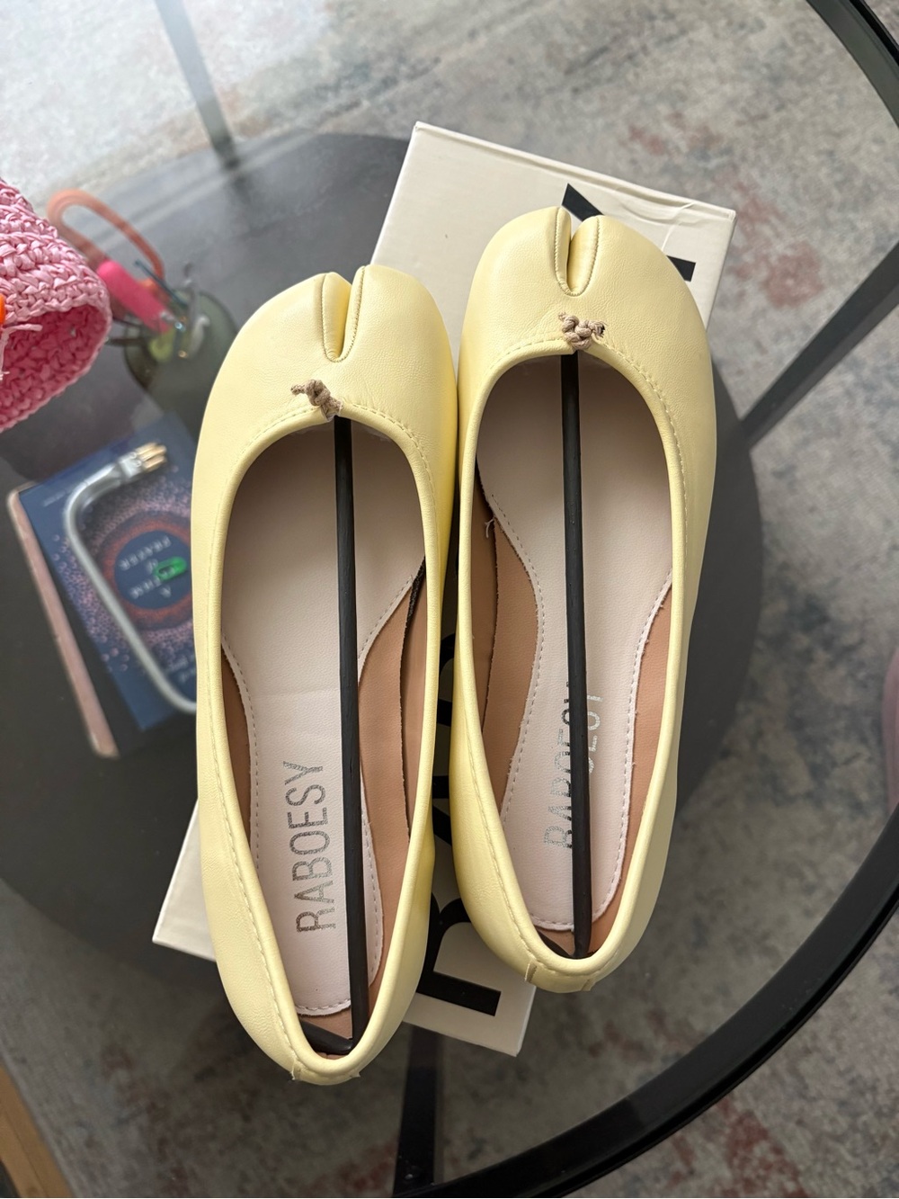 RABOESY Tabi Ballet Flats - EU 36